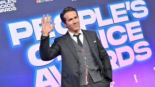 Ryan Reynolds at the 2022 People's Choice Awards.