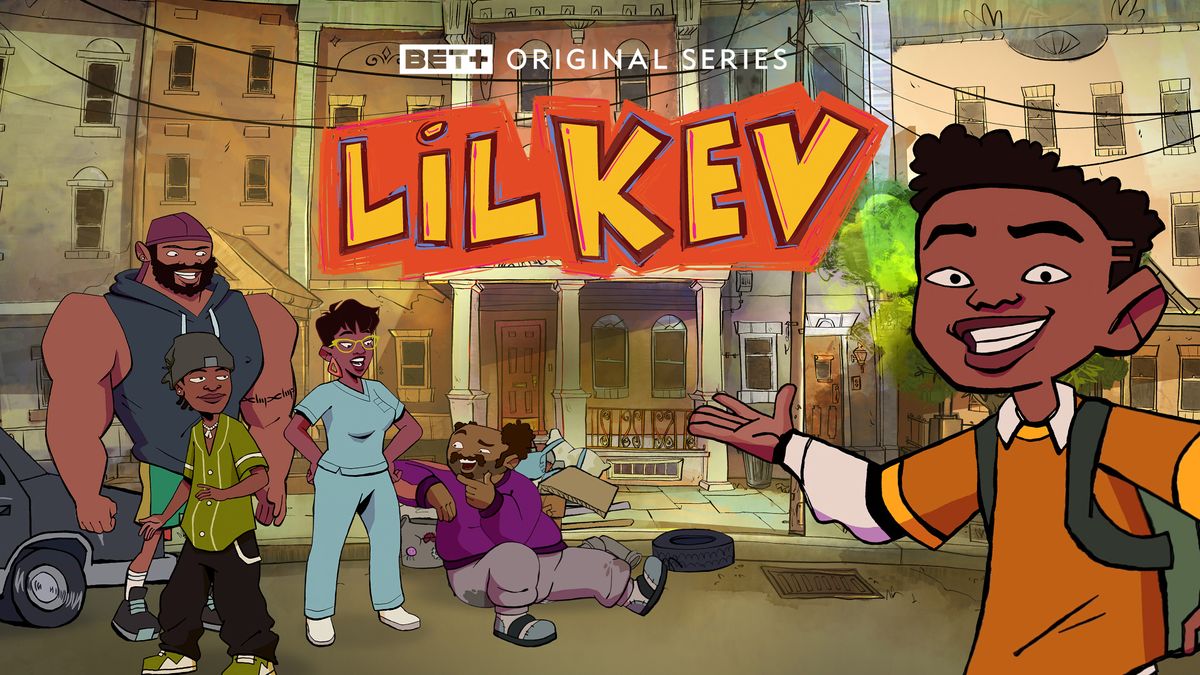 Key art of Lil Kev with animated characters