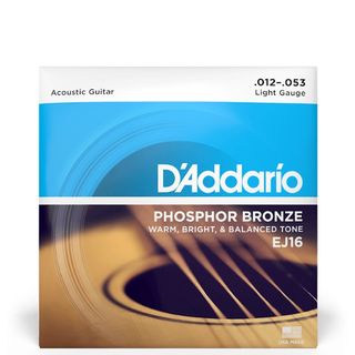 Best acoustic guitar strings: D’Addario EJ16