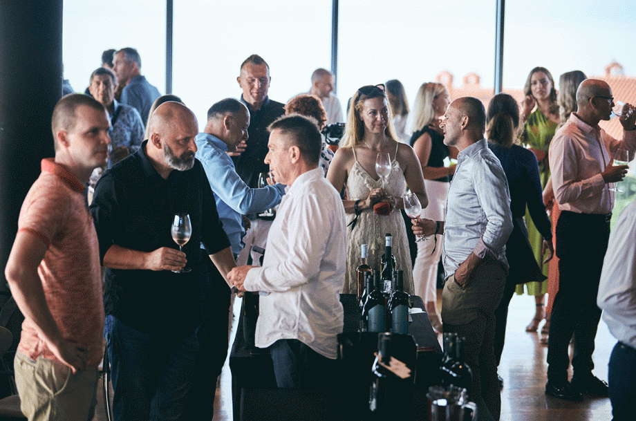 Winemakers tasting wines