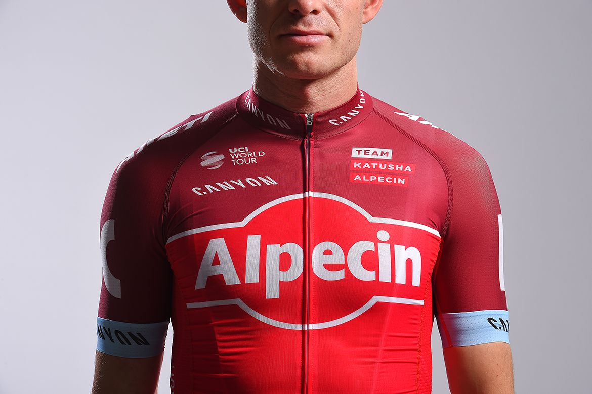 The 2017 Katusha-Alpecin jersey