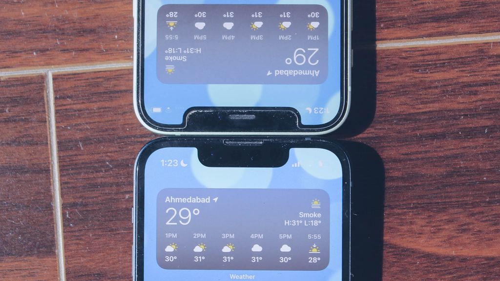 iphone 12 vs iphone 13 mini dimensions