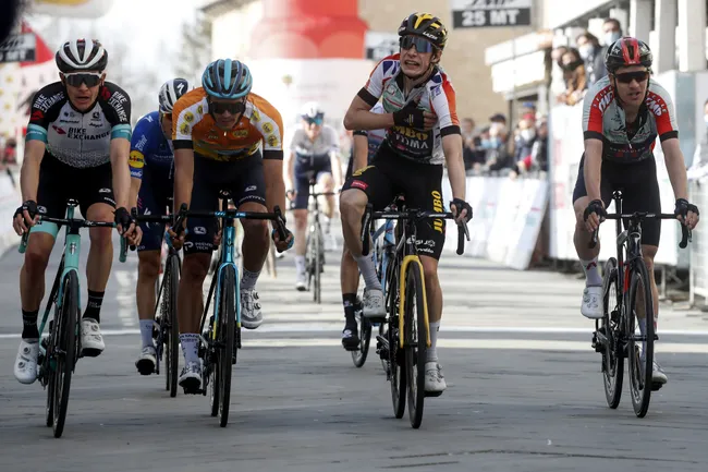 La vittoria di Jonas Vingegaard a San Marino (foto: Bettini Photo)