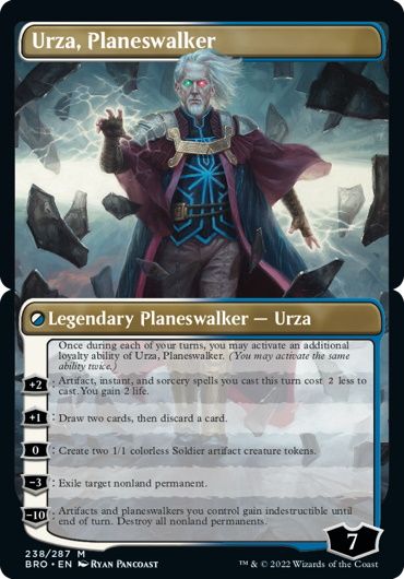 Magic: The Gathering - The Brothers War cards
