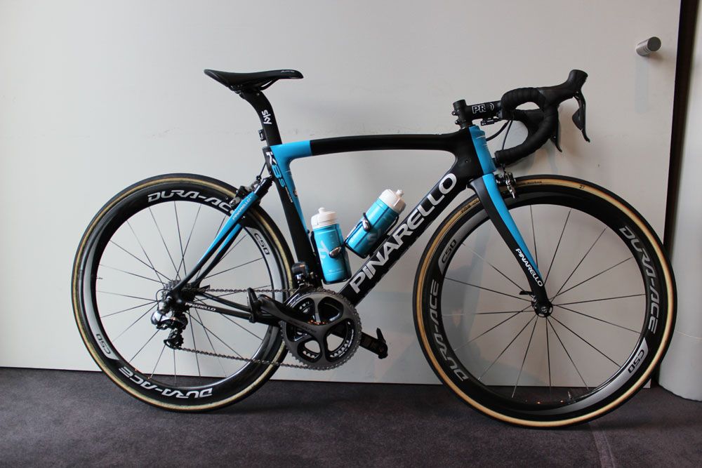 The Pinarello DOGMA K8-S that Team Sky will use in Flanders and Roubaix