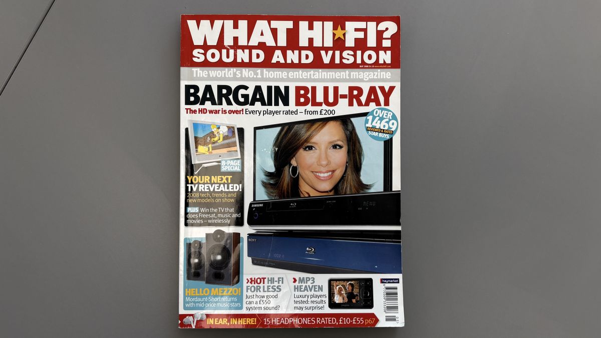 Sony XEL-1 OLED in May 2008 issue of What Hi-Fi?