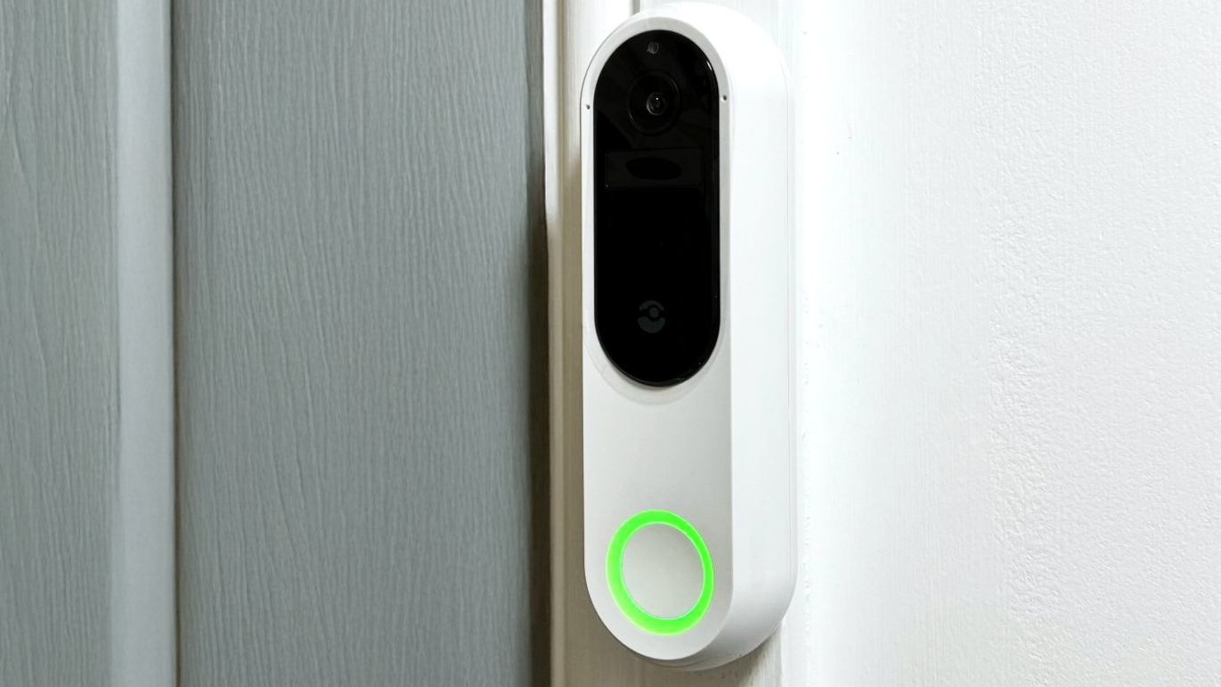 Doro Hemma doorbell mounted on wall