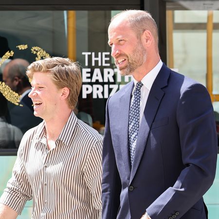 Prince William and Robert Irwin walking next to each other