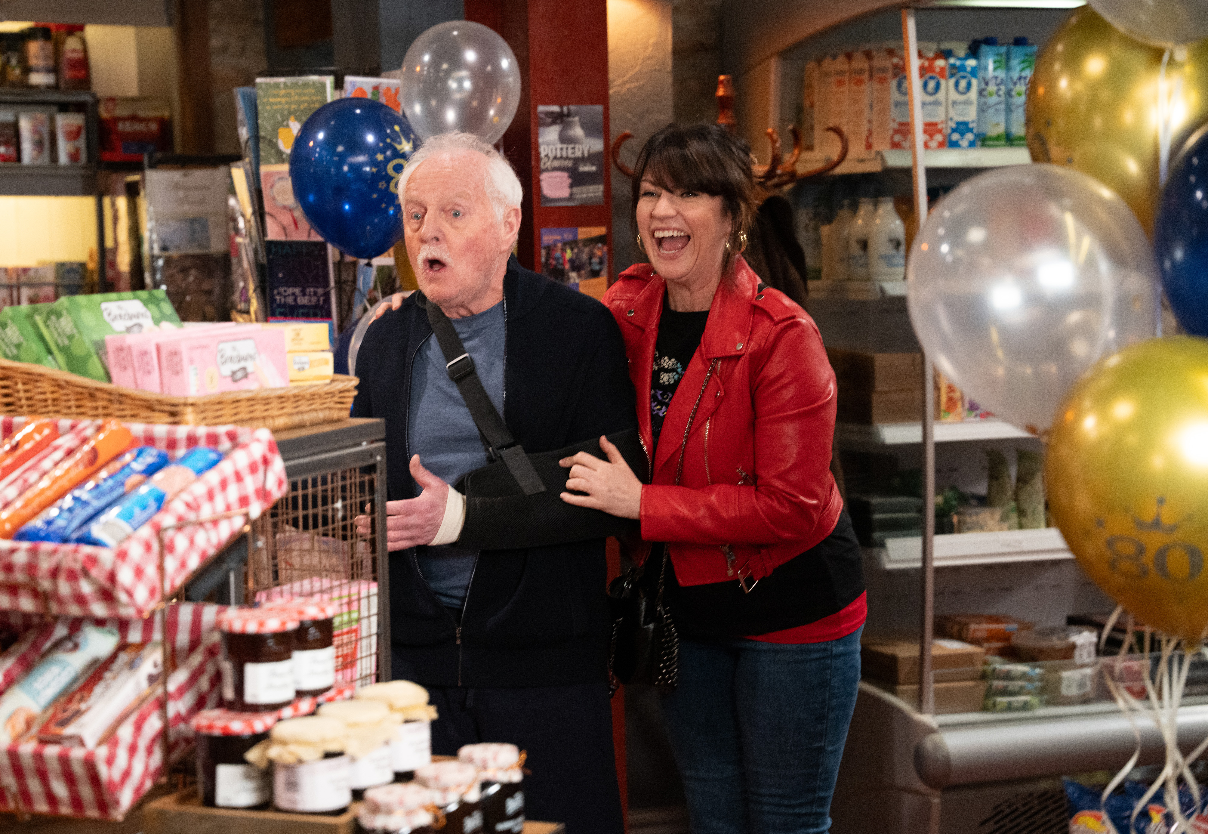 Kerry throws Pollard a surprise party