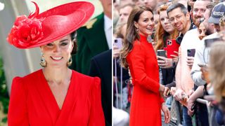 Kate has made red one of her signature colors