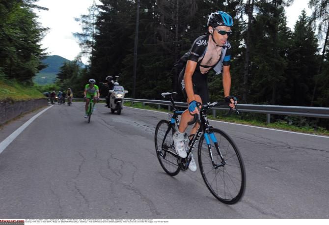 Philip Deignan (Team Sky) on the attack