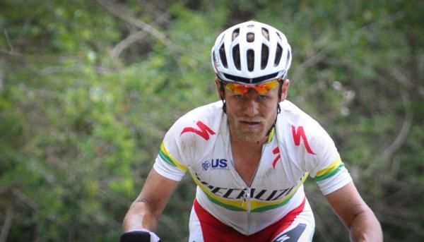 Burry Stander looks focused