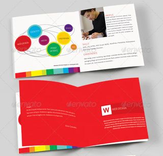 Brochure templates: portfolio booklet