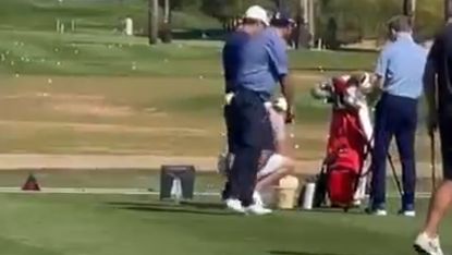 Alleged incident between Patrick Reed and Rory McIlroy before the 2023 Dubai Desert Classic