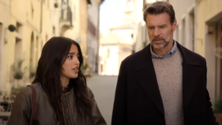 maia reficco and scott foley in la dolce villa