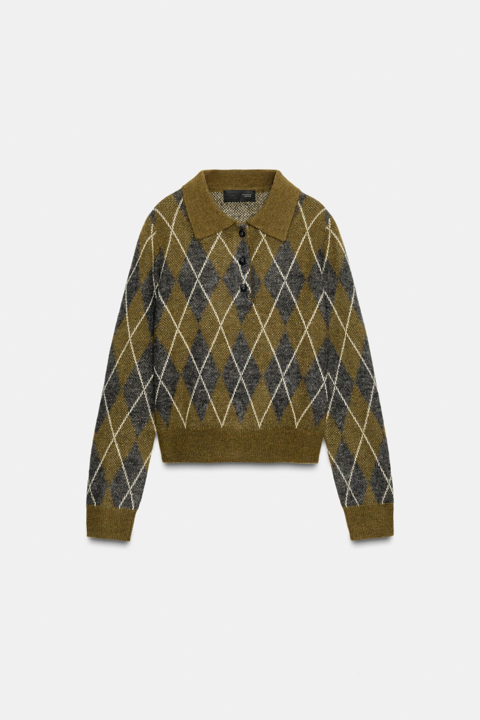 Diamond Knit Jumper