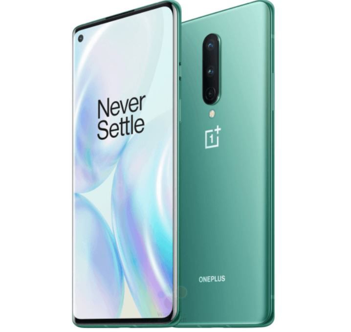 OnePlus 8 Leak Glacial Green