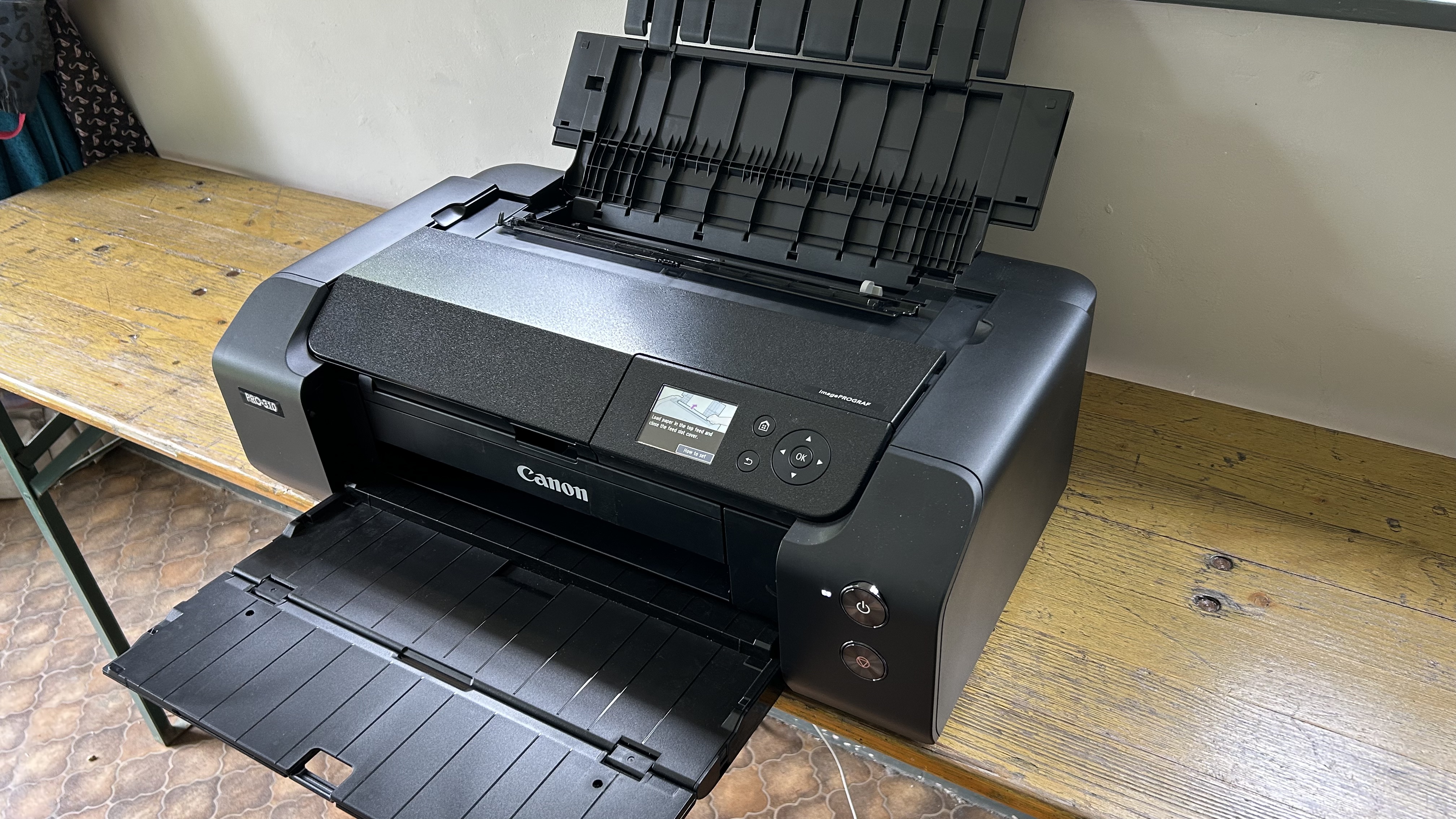 Canon imagePROGRAF PRO-310 during our review