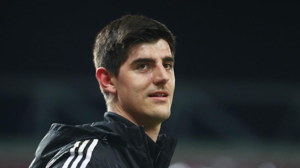 Courtois happy with Chelsea for now | FourFourTwo