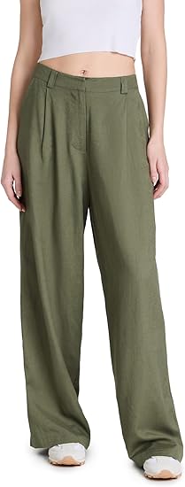 Lioness, Lioness Women's La Quinta Pants, Khaki, Green, Xxs