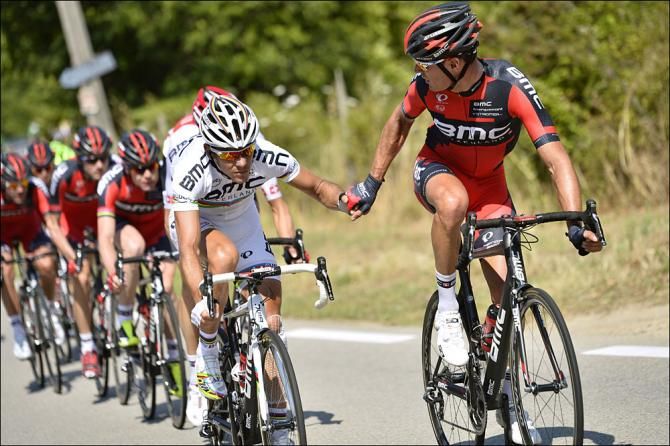 Manuel Quinziato and Philippe Gilbert (BMC)