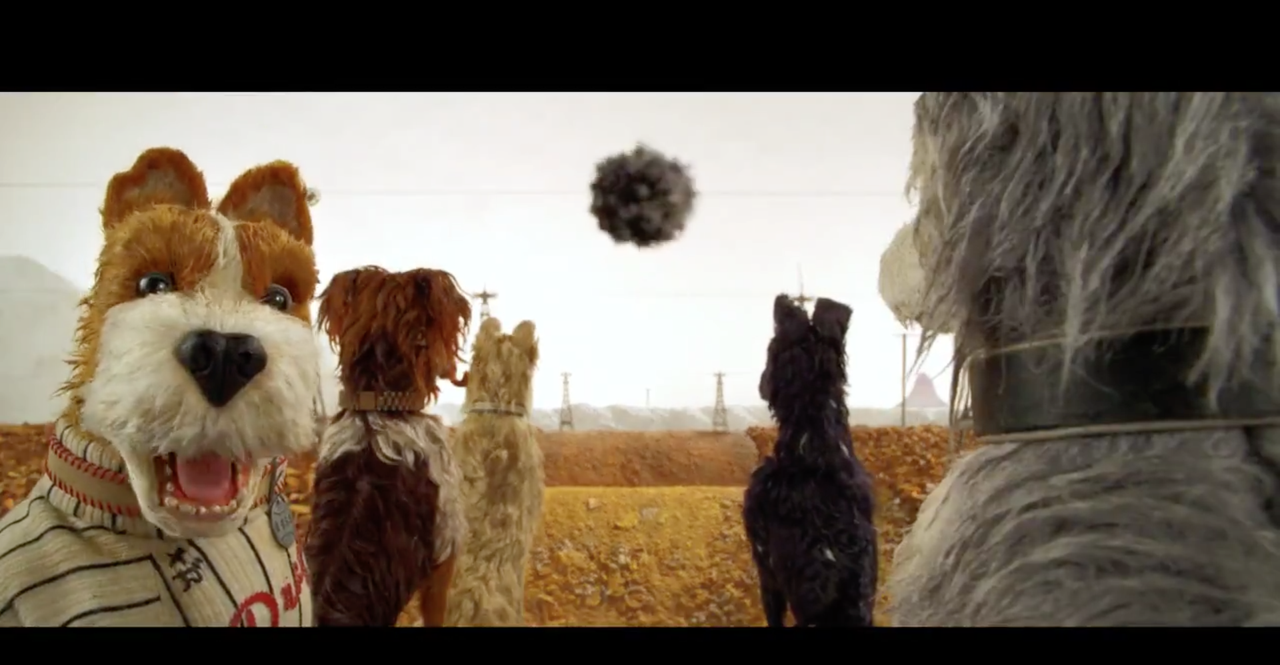 Isle of Dogs movie trailer.