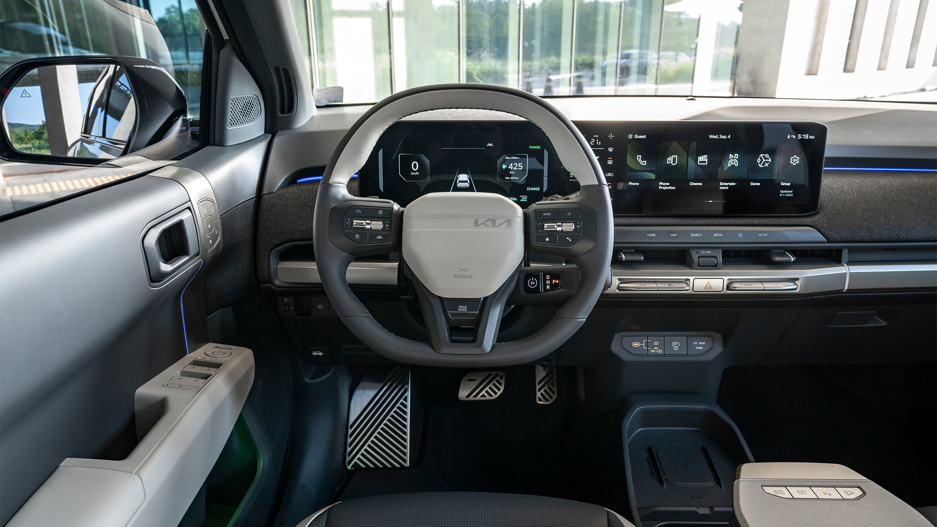 Kia EV3 infotainment