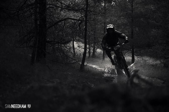 A rider in the Trans Provence