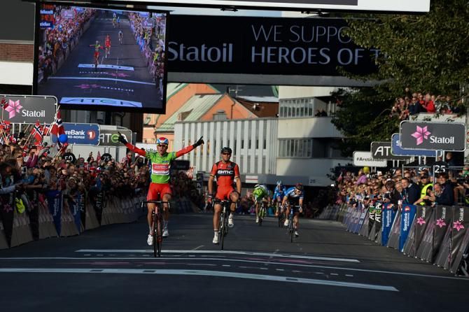 Alexander Kristoff wins the stage