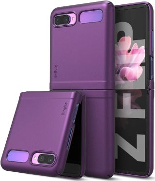 Ringke Slim Galaxy Z Flip Case Purple