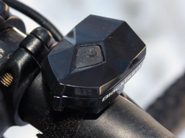 The rubberised buttons are easy to hit even with gloved hands