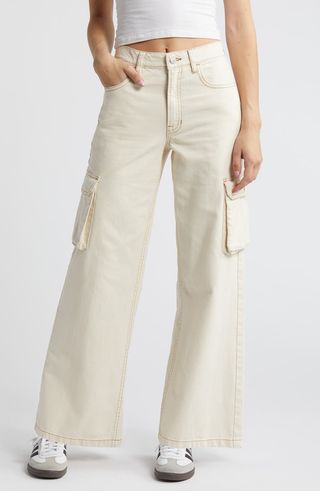 High Waist Wide Leg Cargo Pants