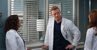 Grey's Anatomy star Kevin McKidd as Dr. Owen Hunt.