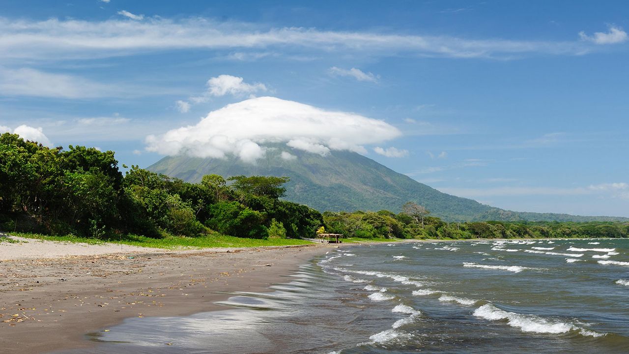 Volcano on Ometepe island