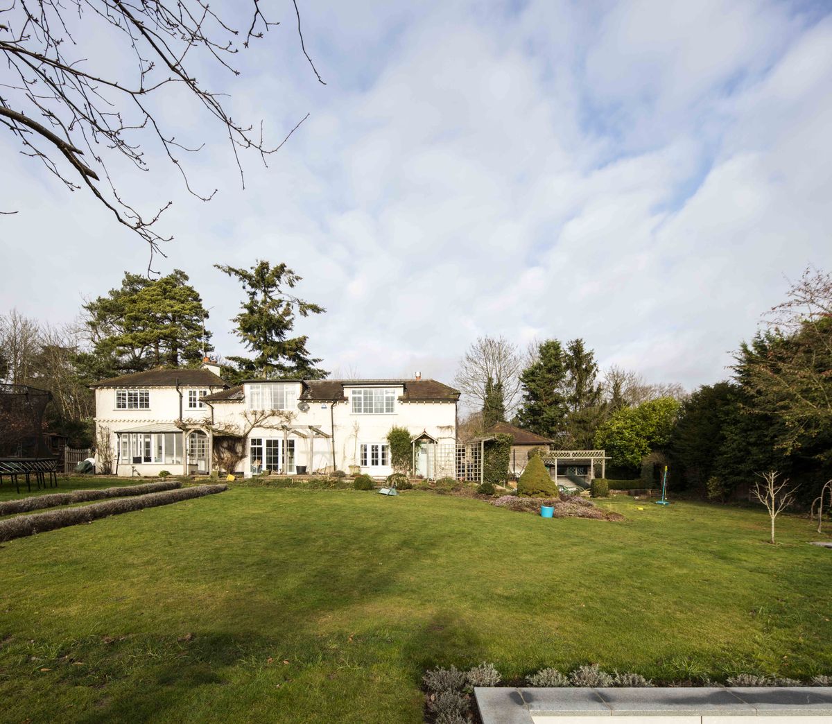 before extension being built