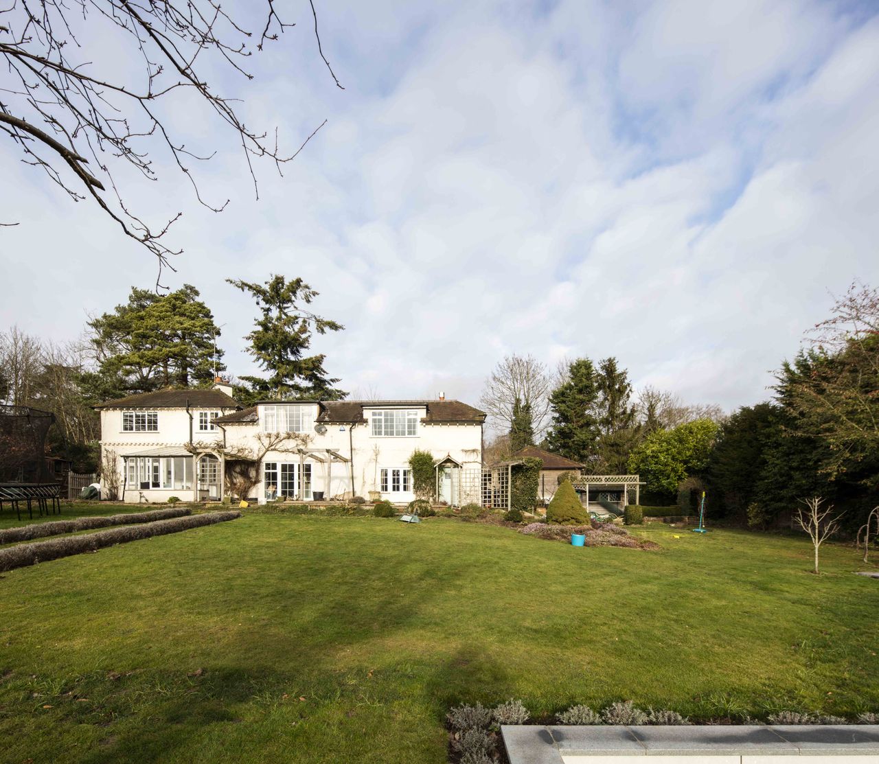 before extension being built