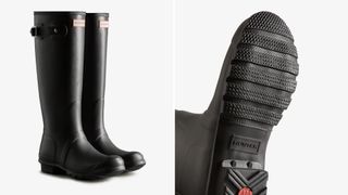 Hunter Original Tall Boots in black