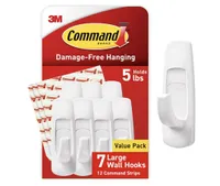 Command  Large Wall Hooks 