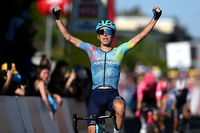 Lorenzo Fortunato vince a La Grande Béroche (foto: Getty Images)