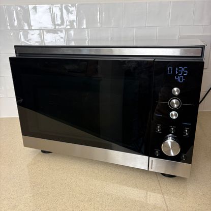 Testing the Ninja Crispi microwave air fryer combo 