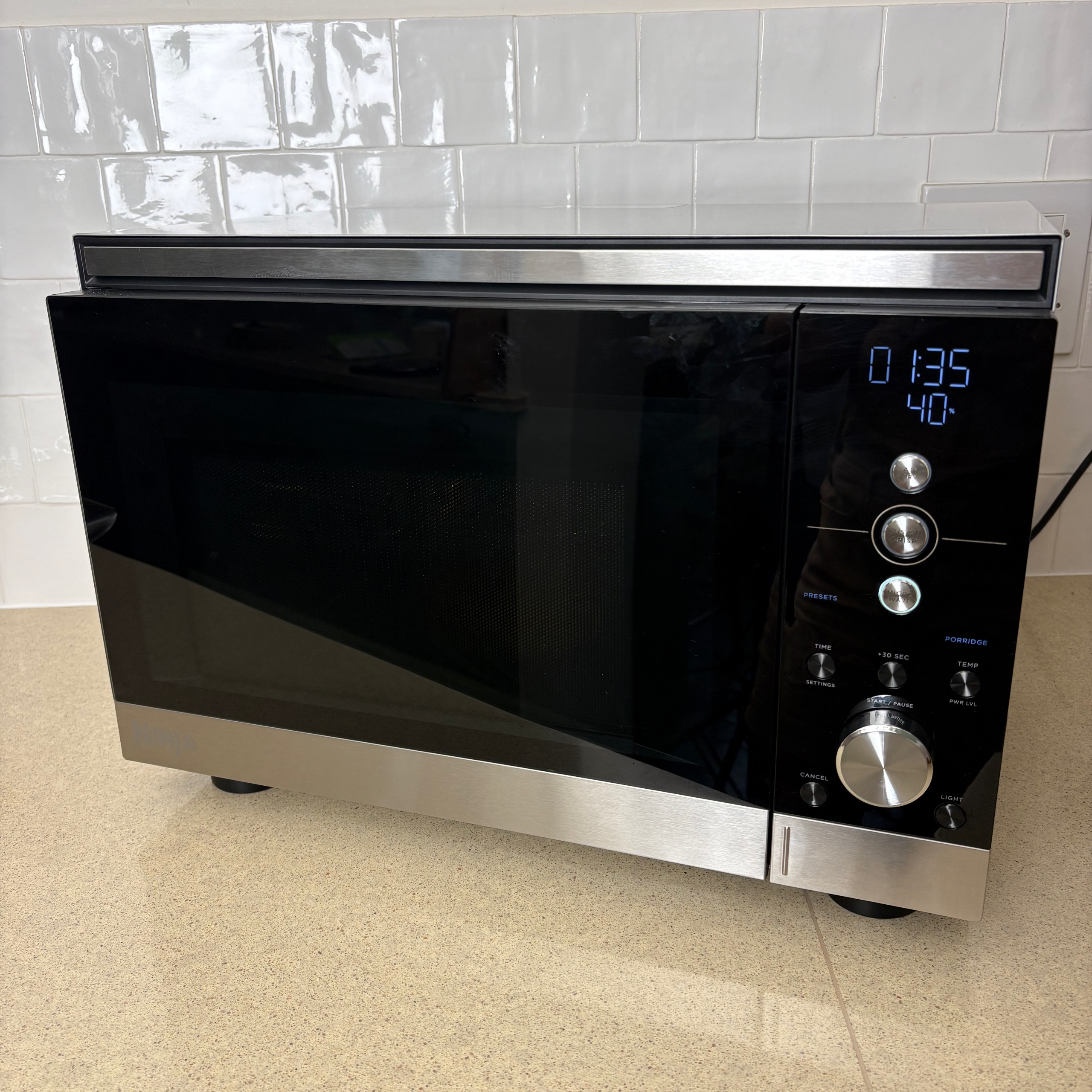 Testing the Ninja Crispi microwave air fryer combo 