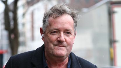 LONDON, ENGLAND - MARCH 10: Piers Morgan seen returning to his West London home on March 10, 2021 in London, England. (Photo by MWE/GC Images)