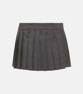 Blake Pleated Miniskirt