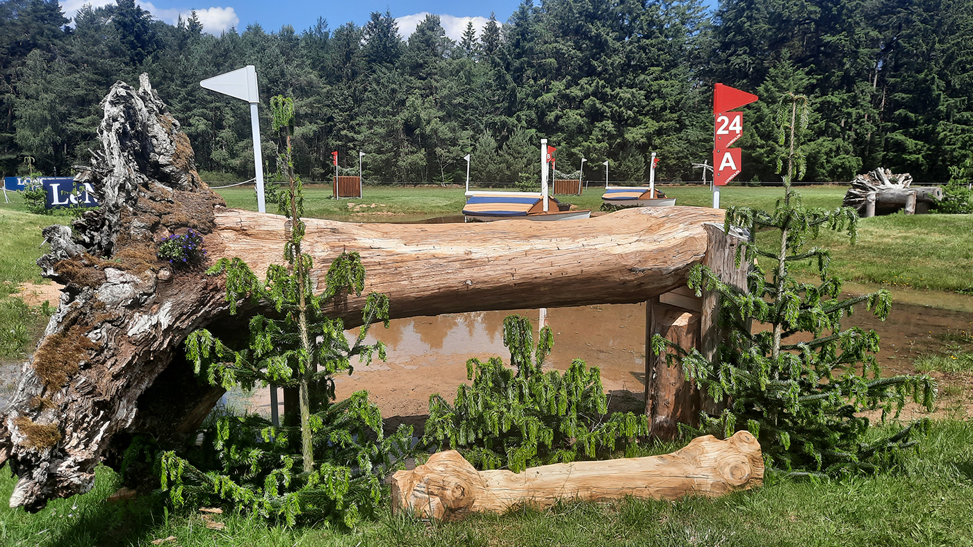 Luhmuhlen Horse Trials cross country course