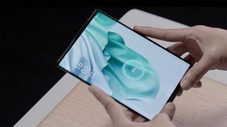 Oppo X 2021 rollable phone wireless air charging