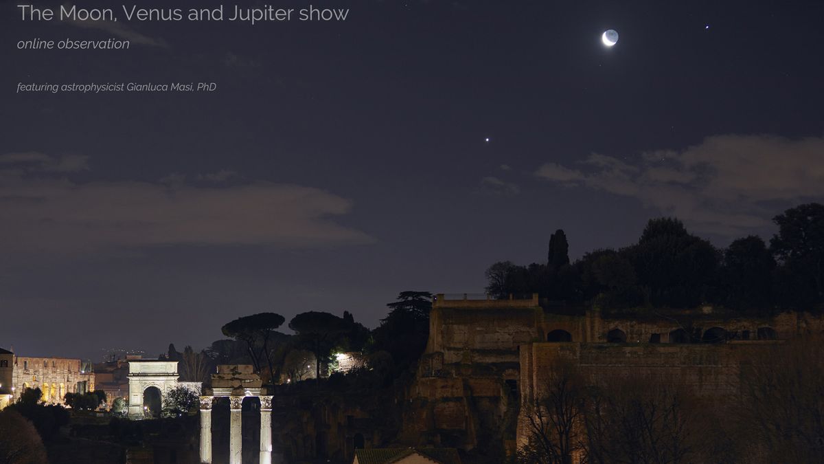 vertraging Vroeg stereo Watch the moon meet Venus and Jupiter in the sky on Wednesday | Space
