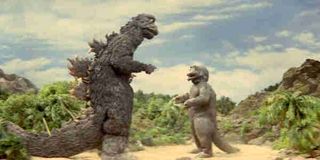 Godzilla and his son