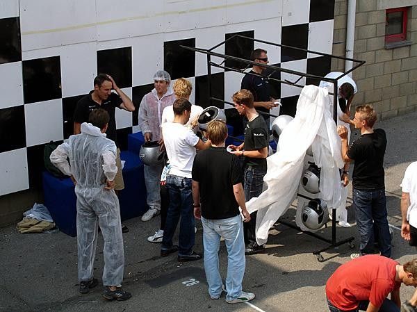 Taking the karting seriously a win is a win.