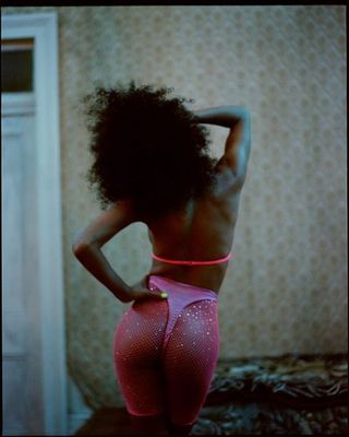 Pink, Joint, Lip, Shoulder, Lingerie, Back, Undergarment, Photography, Leg, Muscle,