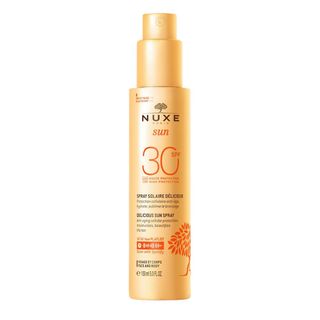 NUXE Sun Face and Body Delicious Sun Spray SPF 30 - best sun creams